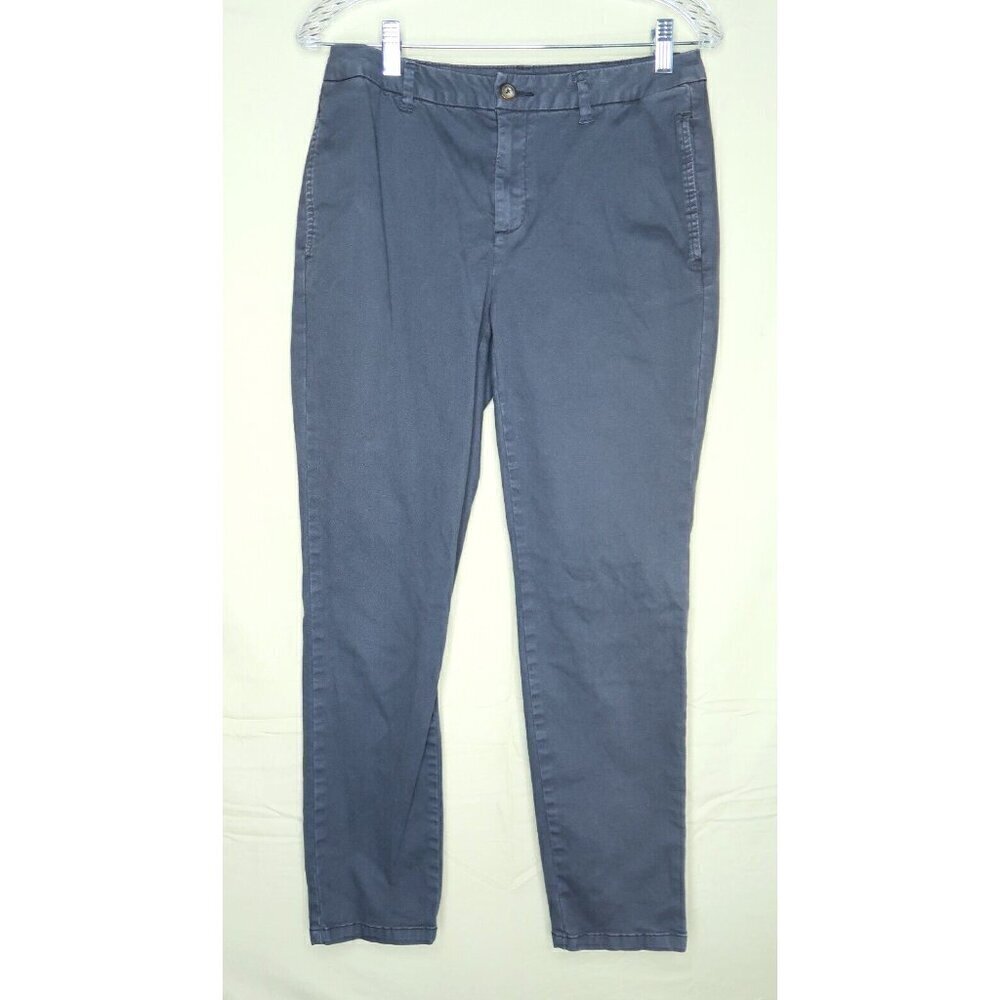 Daily Ritual Dark Gray Charcoal Chino Pants Cotton Cotton Blend Women's Size 6